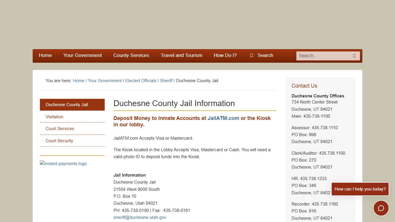 Duchesne County Jail